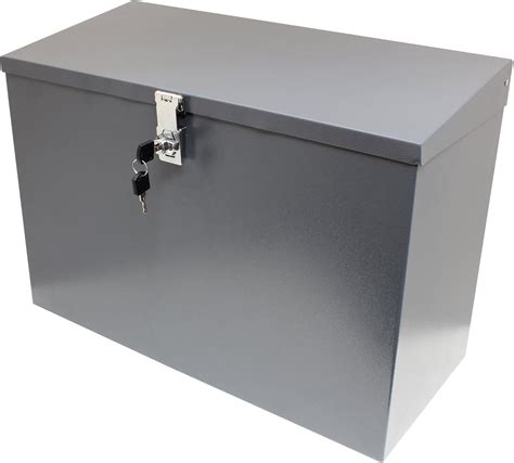 amazon 24 lockable steel box|Amazon.com: Locking Metal Box.